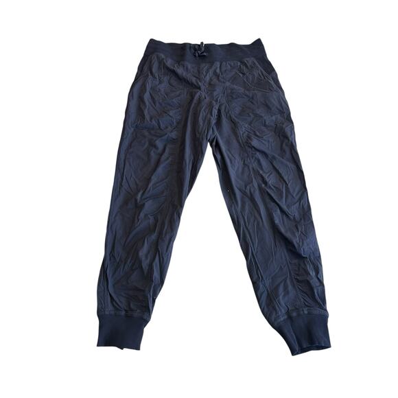 Lululemon Dance Studio Jogger Track Pants Womens Size 10 Black Performance - Picture 10 of 10